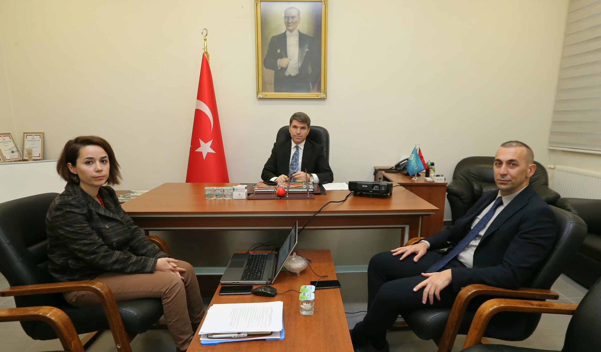 Amasya Valisi Birlik Başkanı Önder BAKAN Birliğimizi Ziyaret Etti